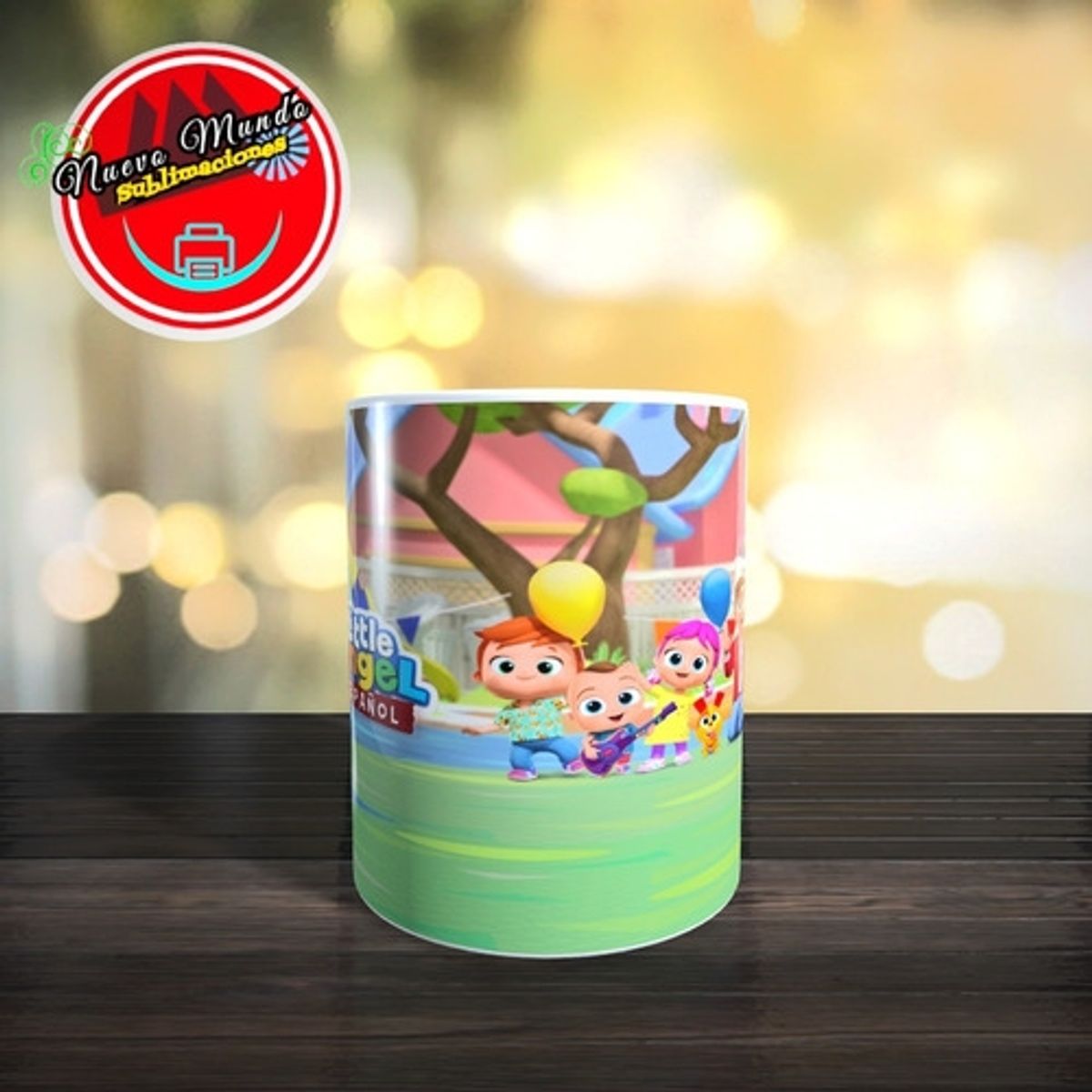 GENERICO - Taza Blanca De Bebe Juan Y Su Familia