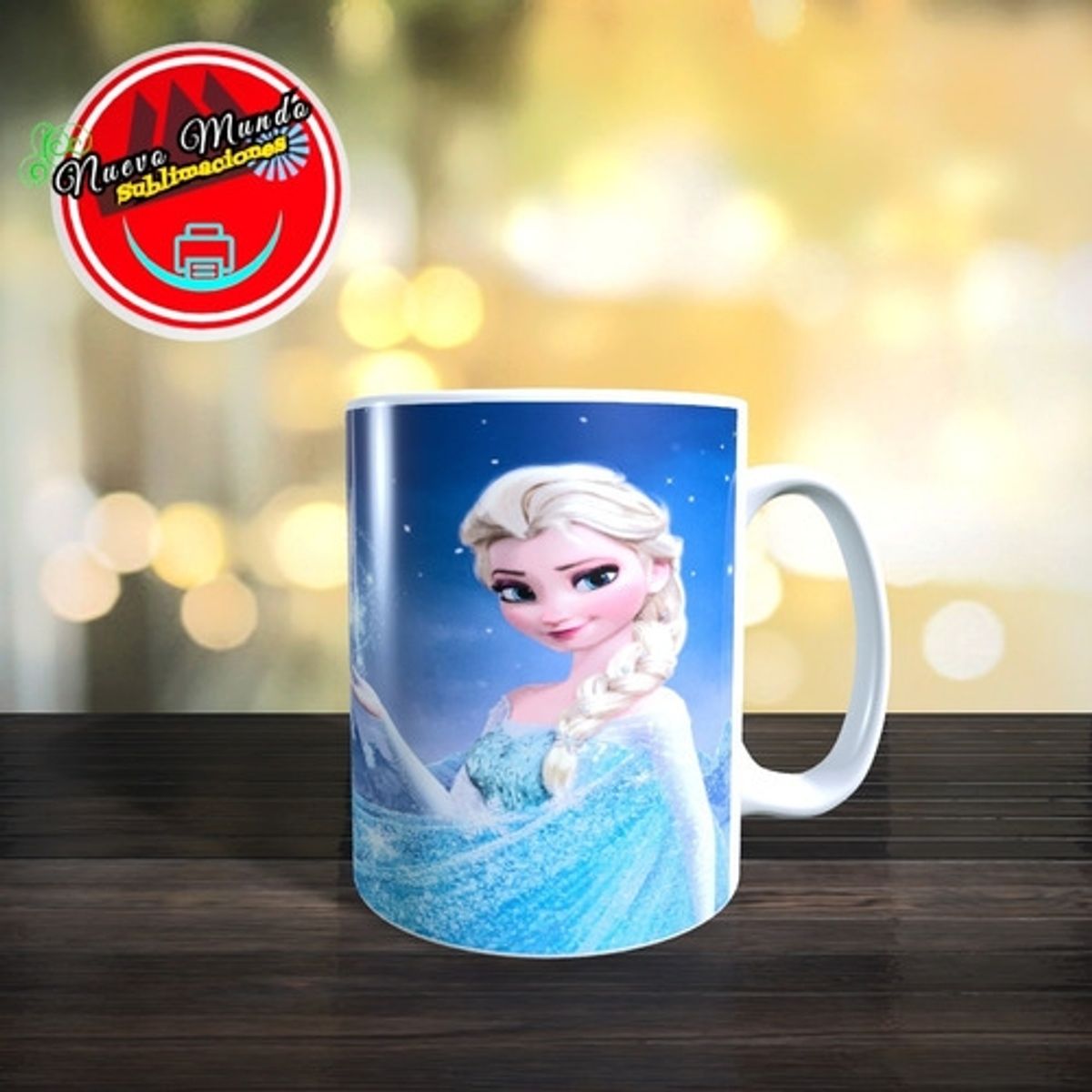 GENERICO - Taza Blanca Elsa - Libre Soy