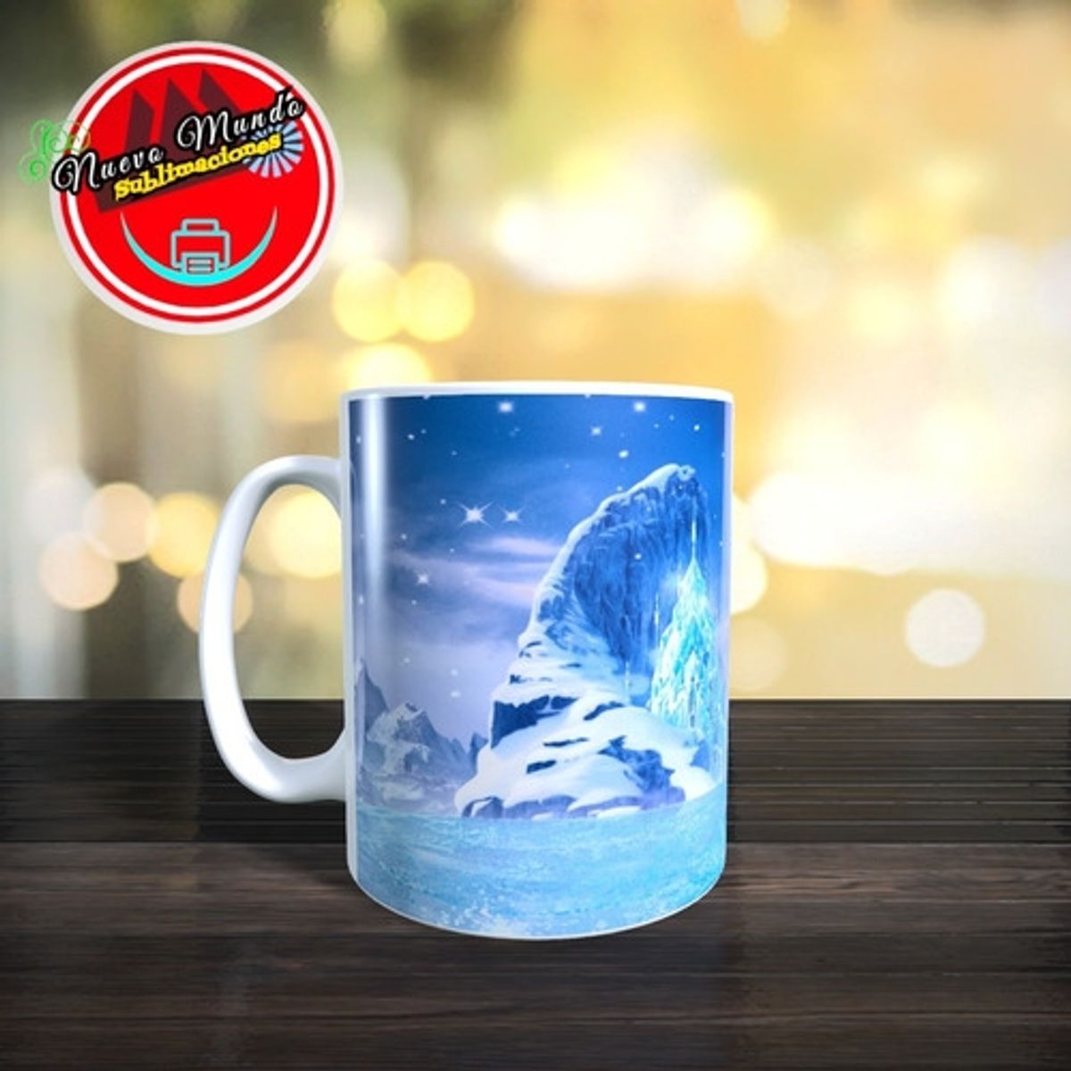 GENERICO - Taza Blanca Elsa - Libre Soy