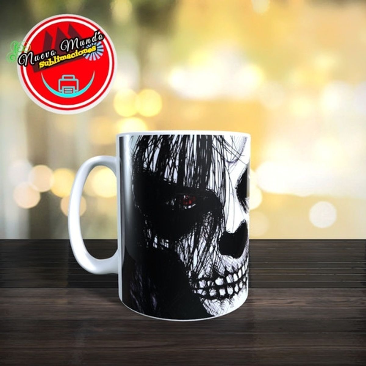 GENERICO - Taza Blanca De Misfits Michale Graves