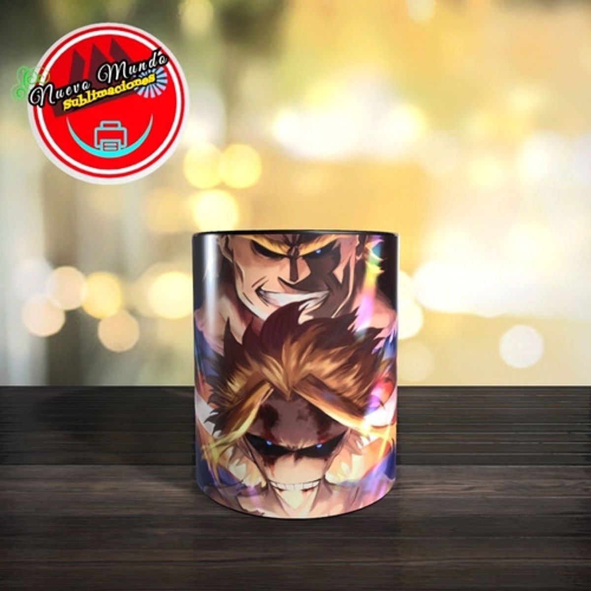 GENERICO - Taza Mágica De Toshinori Yagi - Hero Academia