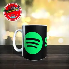GENERICO - Taza Blanca De Logo Spotify