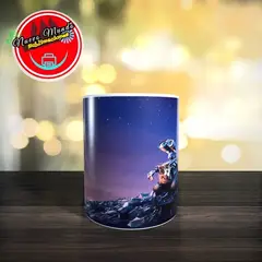 GENERICO - Taza Blanca De Wall·e - Mirando Al Espacio