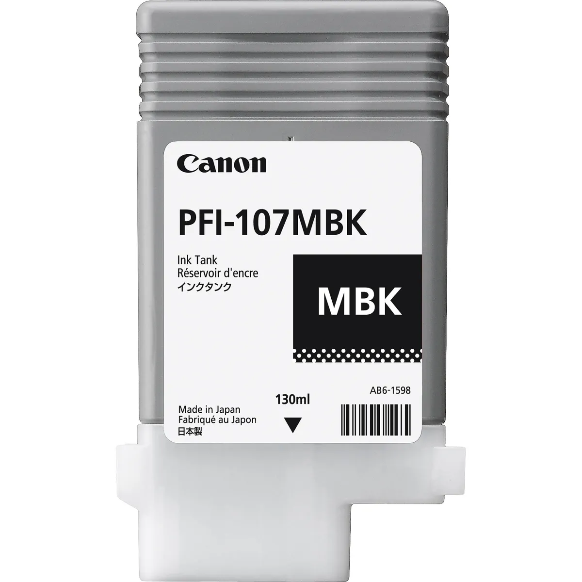 CANON - Cartucho De Tinta Canon PFI-107MBK Negro Mate Original CANON