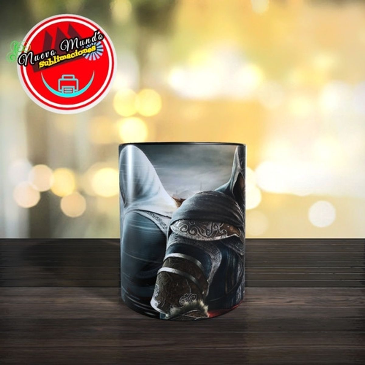 GENERICO - Taza Mágica De Assassin's Creed - Altair Y Ezio