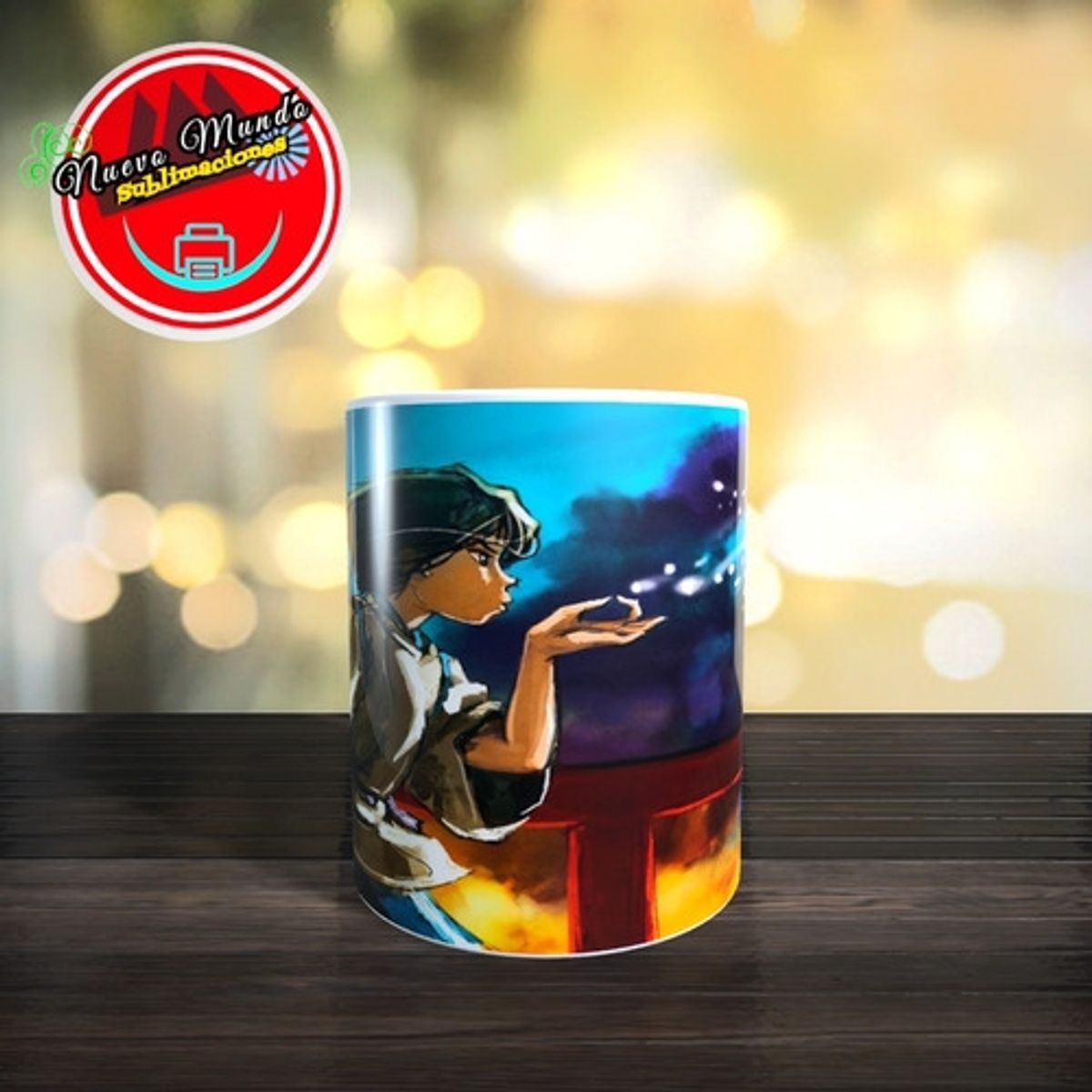 GENERICO - Taza Blanca De Haku Del Viaje De Chihiro