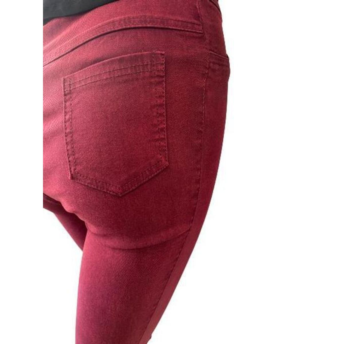 GENERICO - PANTALON ELASTICADO RASGADO MUJER