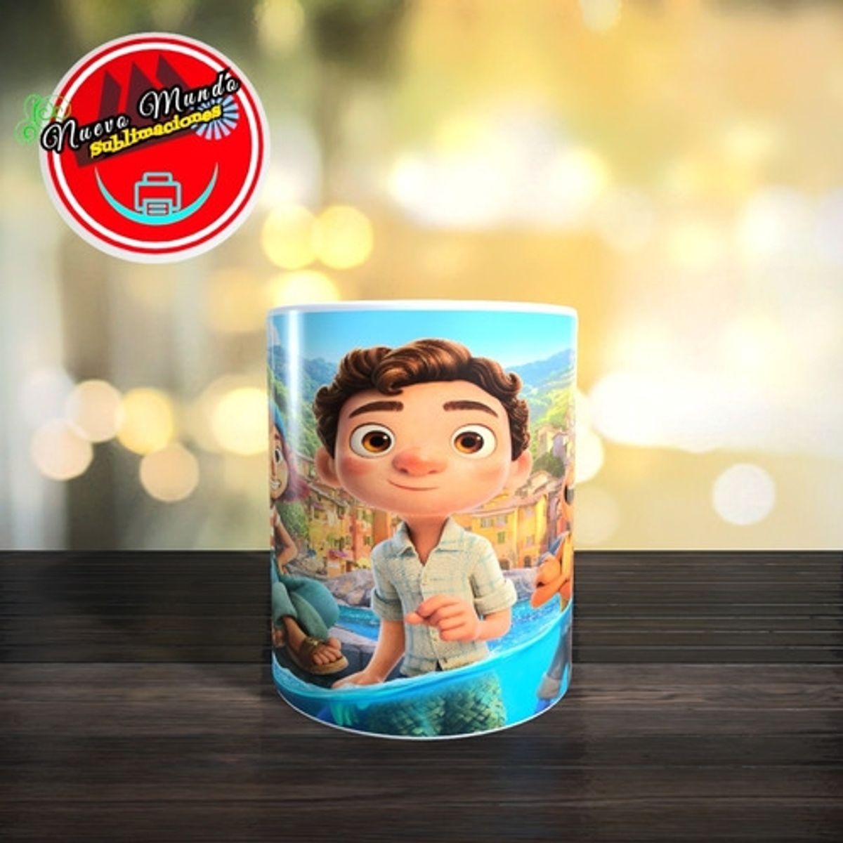 GENERICO - Taza Blanca De Luca, Alberto Y Giulia