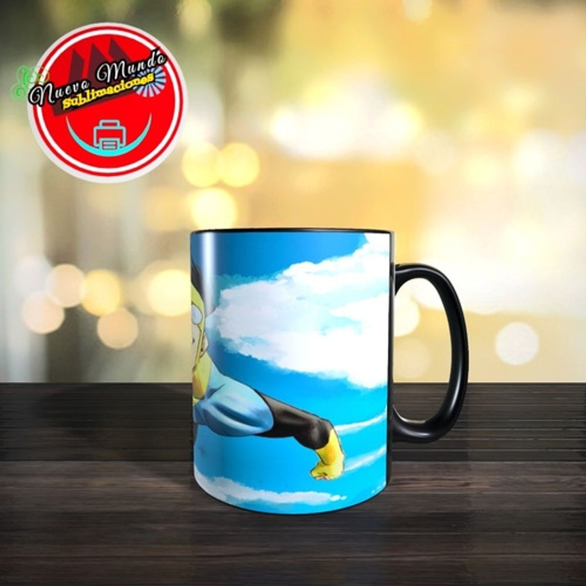 GENERICO - Taza Mágica De Invencible - Mark Grayson