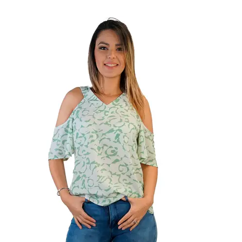 TENTATION - Bluson Vuelos Casual Verde
