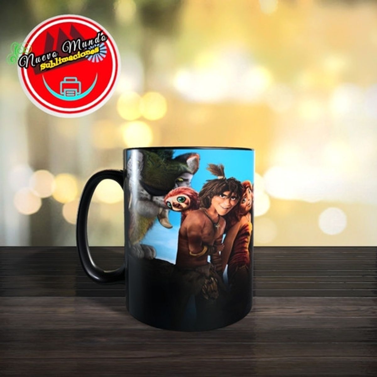GENERICO - Taza Mágica De Los Croods - Personajes