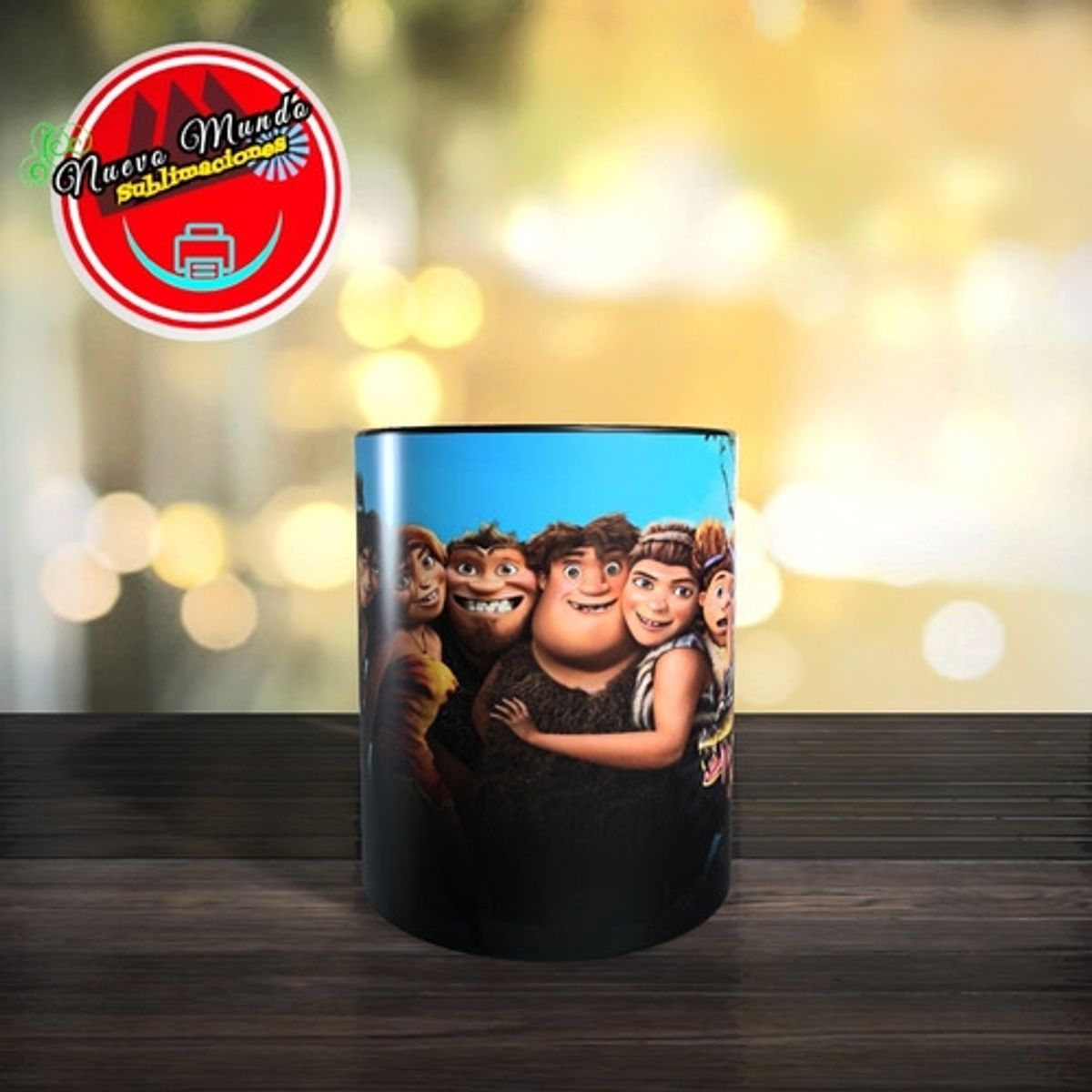 GENERICO - Taza Mágica De Los Croods - Personajes