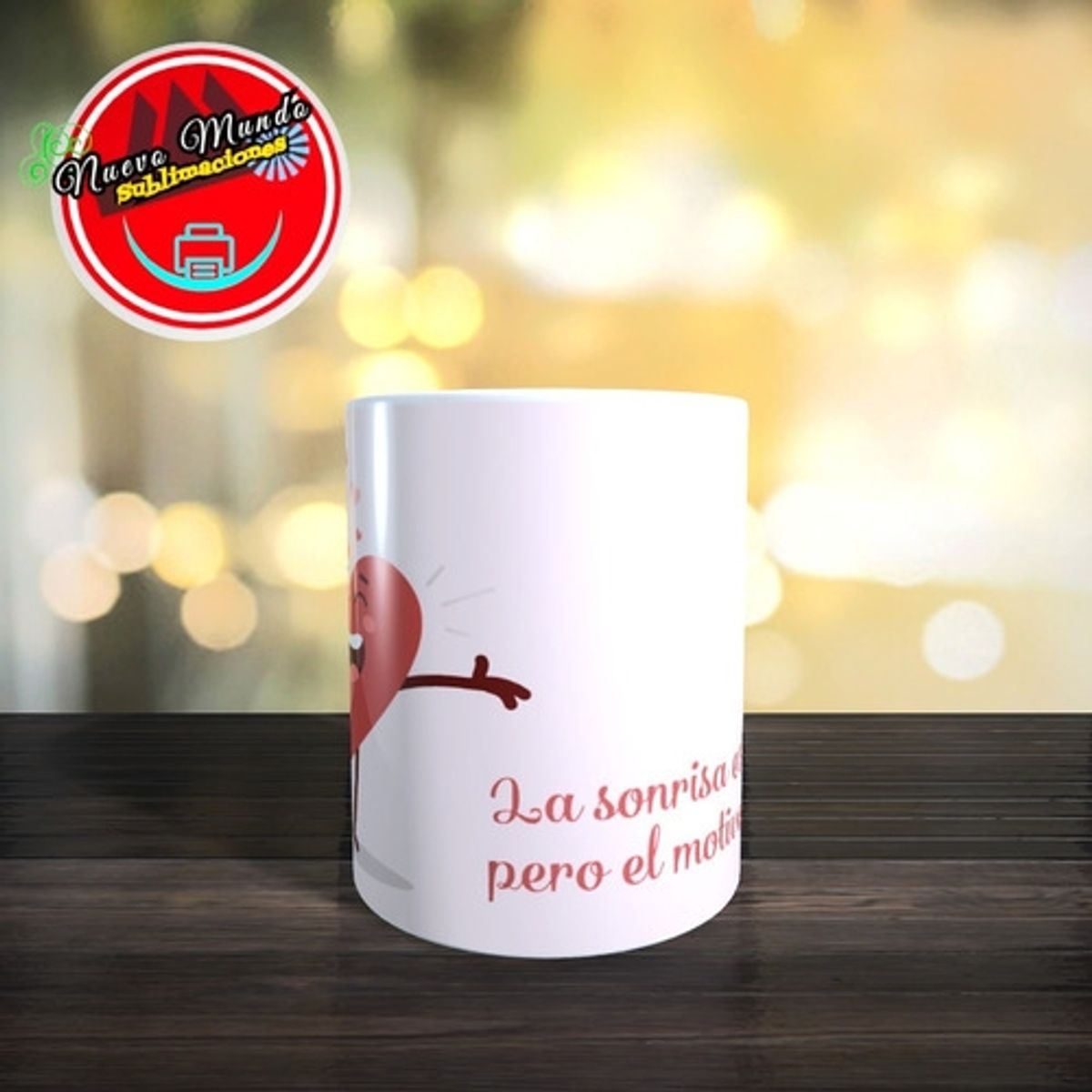 GENERICO - Taza Blanca De El Día De San Valentín
