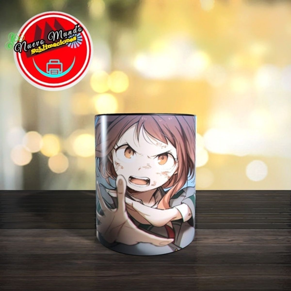 GENERICO - Taza Mágica De Uraraka Zero Gravity - Hero Academia