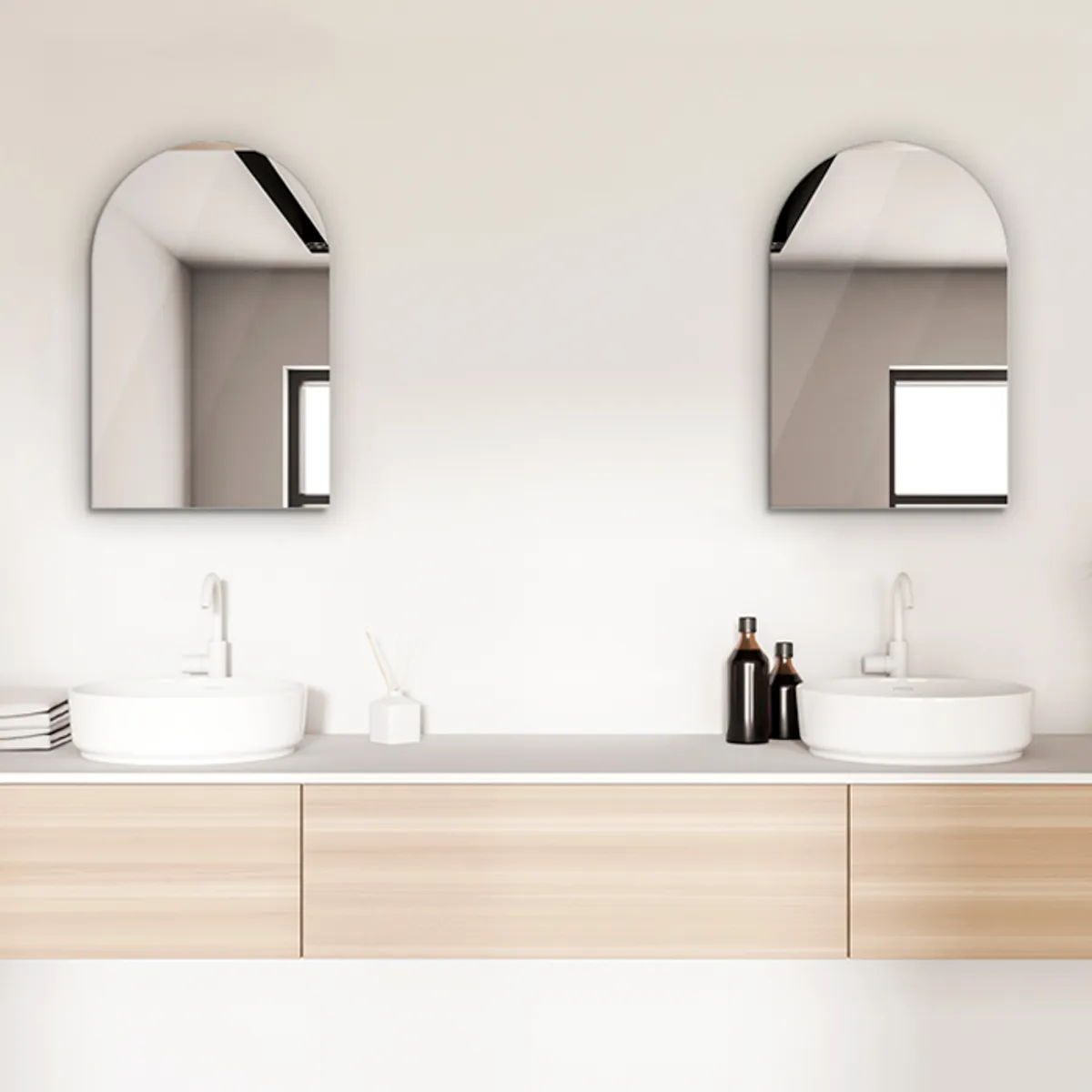 DELL ORTO - Espejo Belga arco con bastidor 60x120 cm - Resia…