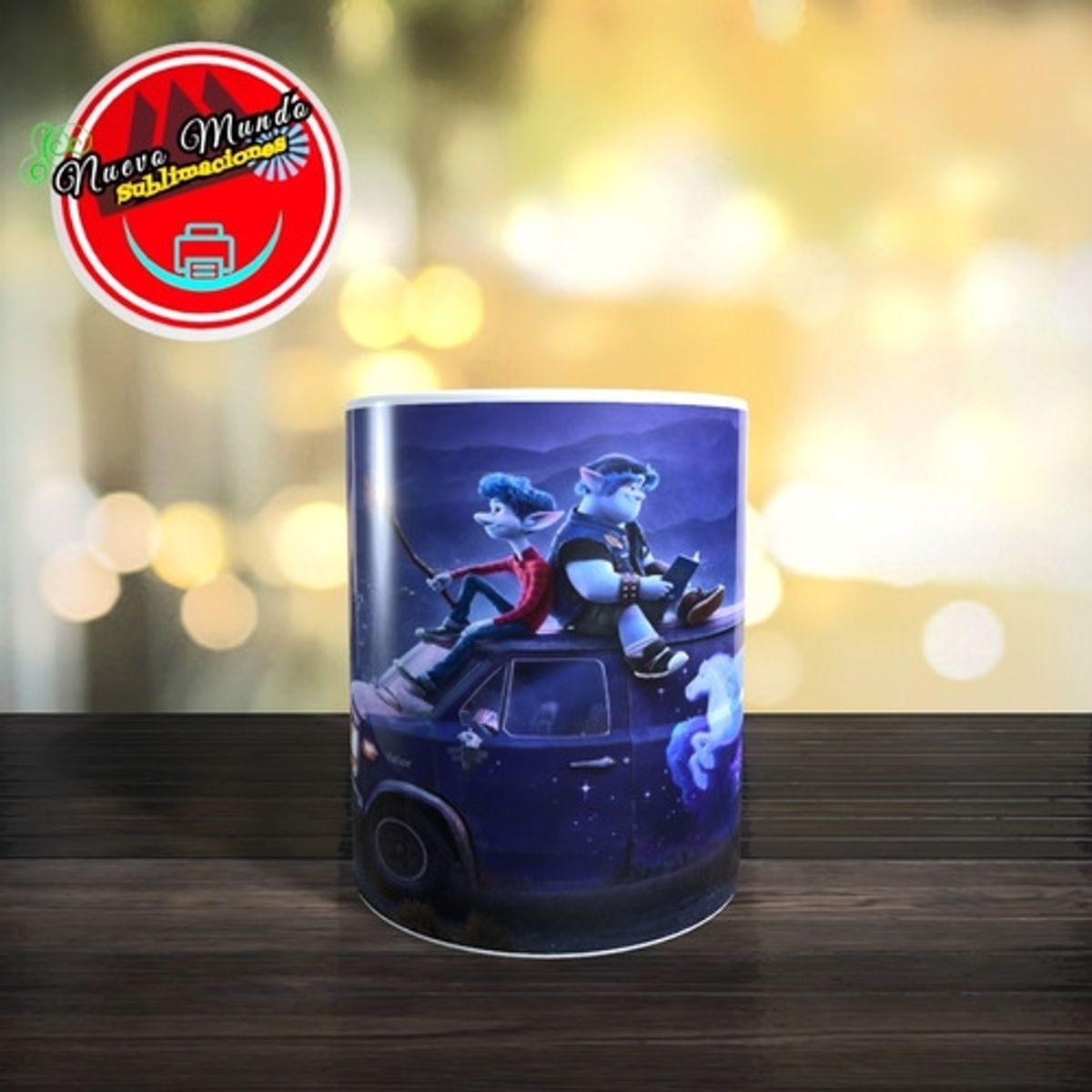 GENERICO - Taza Blanca De Unidos - Onward