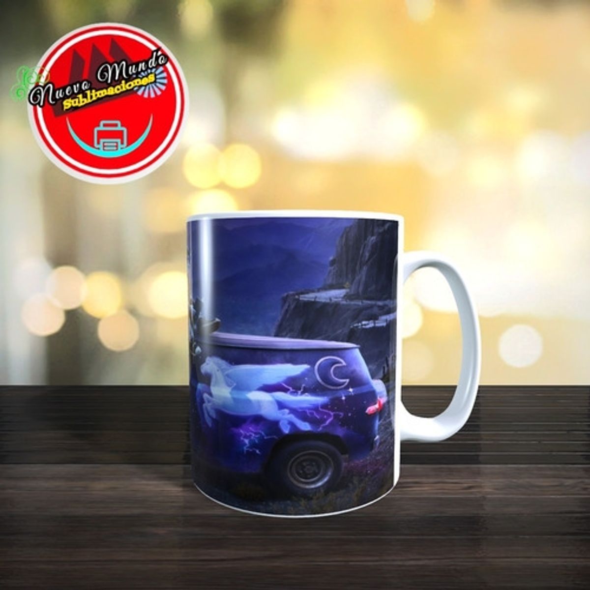 GENERICO - Taza Blanca De Unidos - Onward