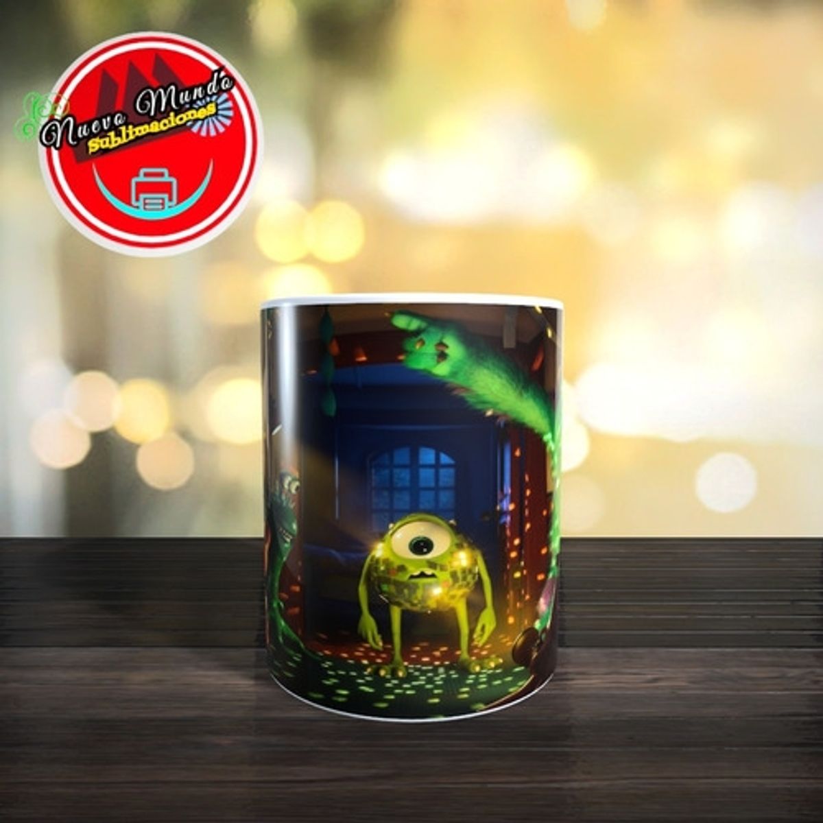 GENERICO - Taza Blanca De Monsters University Party