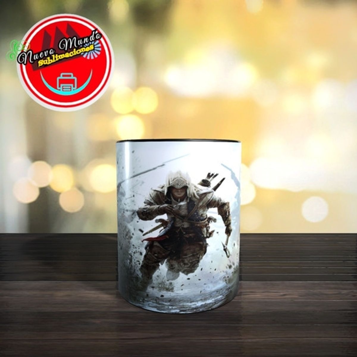 GENERICO - Taza Mágica De Assassin's Creed Iii