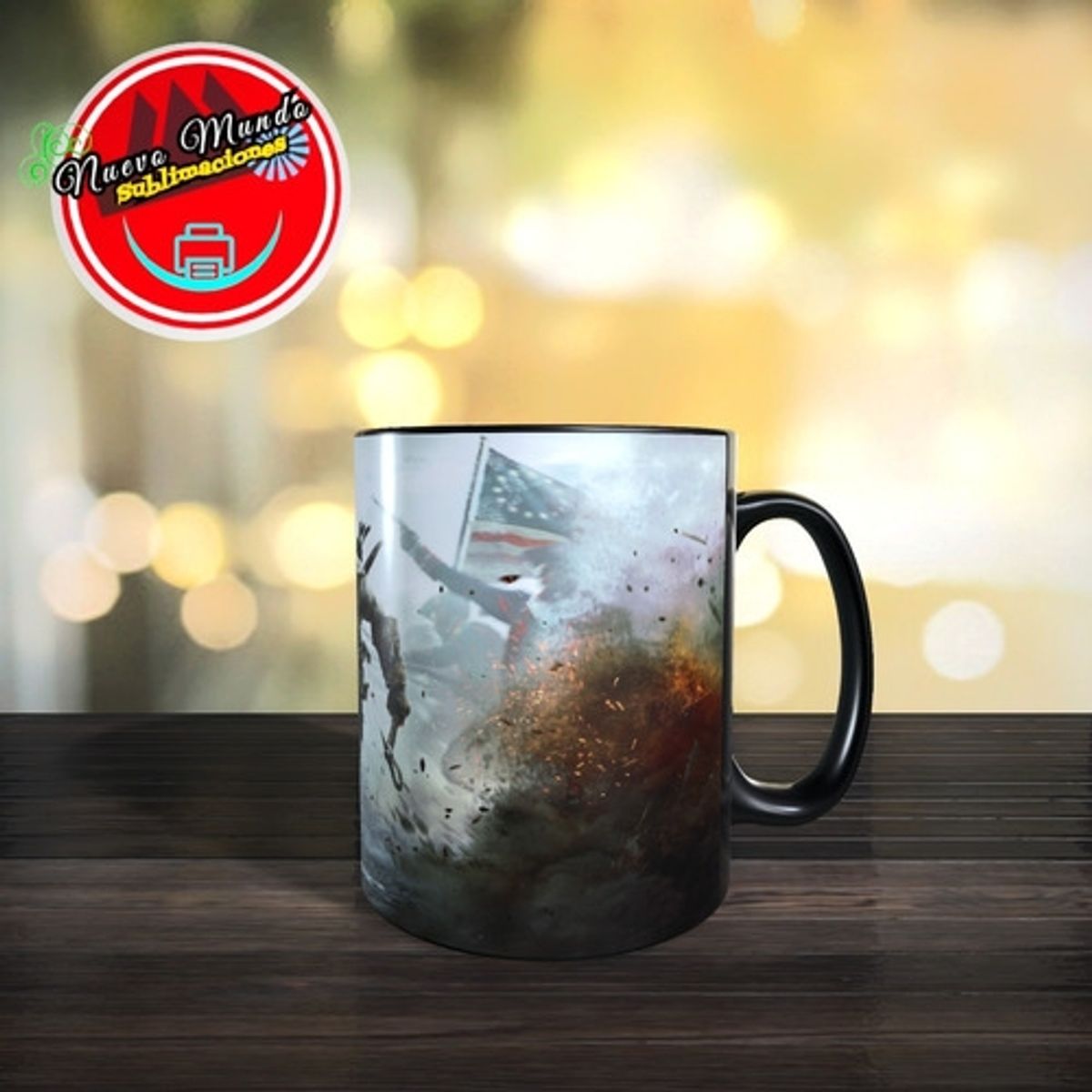 GENERICO - Taza Mágica De Assassin's Creed Iii