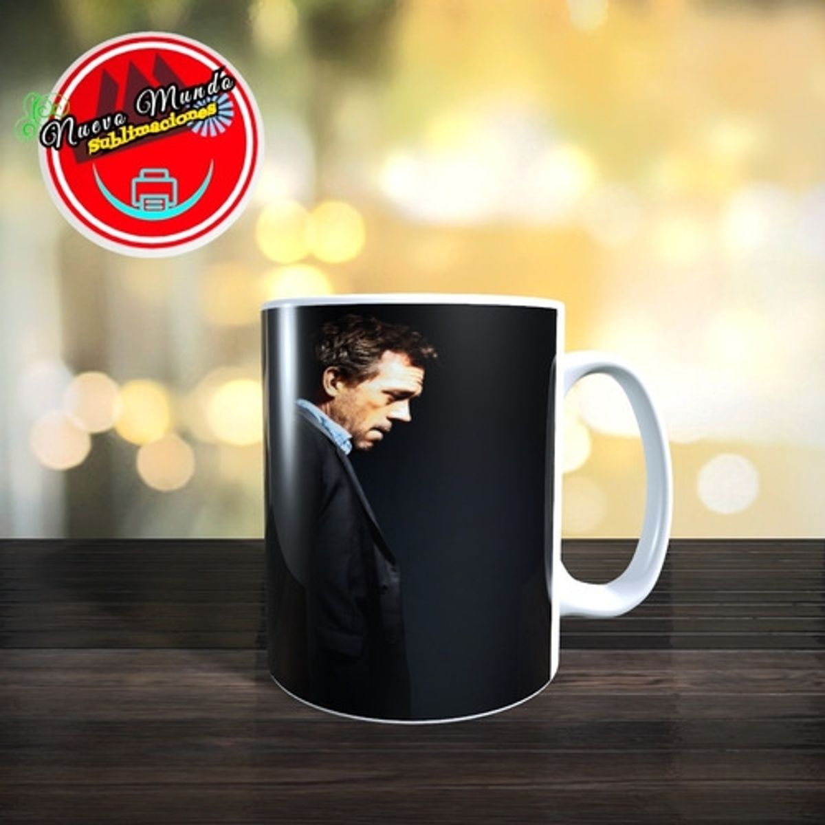 GENERICO - Taza Blanca De Dr Gregory House