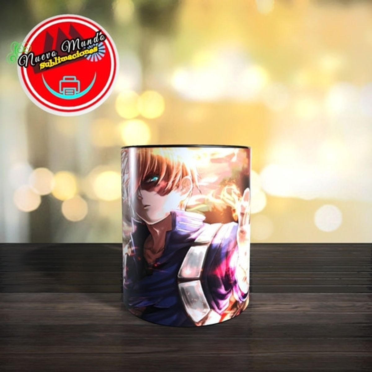 GENERICO - Taza Mágica De Todoroki - My Hero Academia