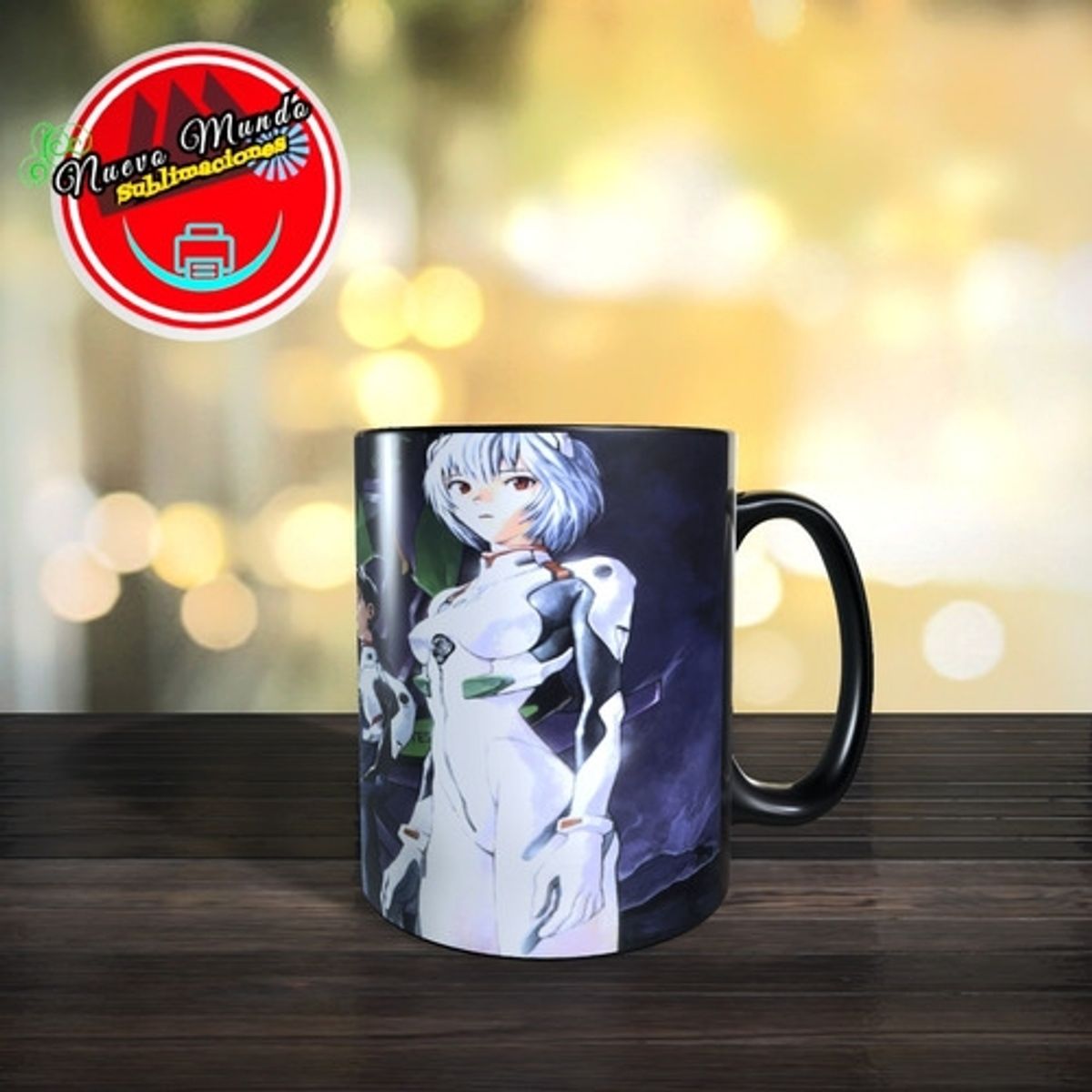 GENERICO - Taza Mágica De Anime Neon Genesis Evangelion