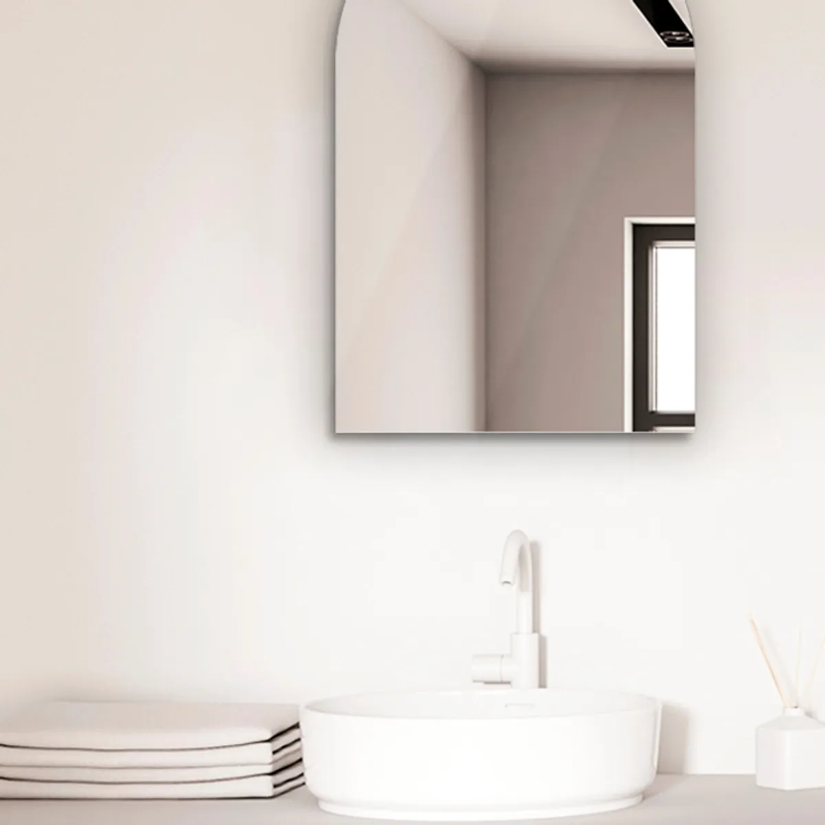 DELL ORTO - Espejo forma 50x100 cm con bastidor