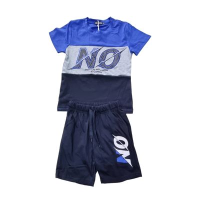 Imagen 2 del producto Pack 3 Conjunto Polera + Short Niño Algodon tricolor Surtidos.