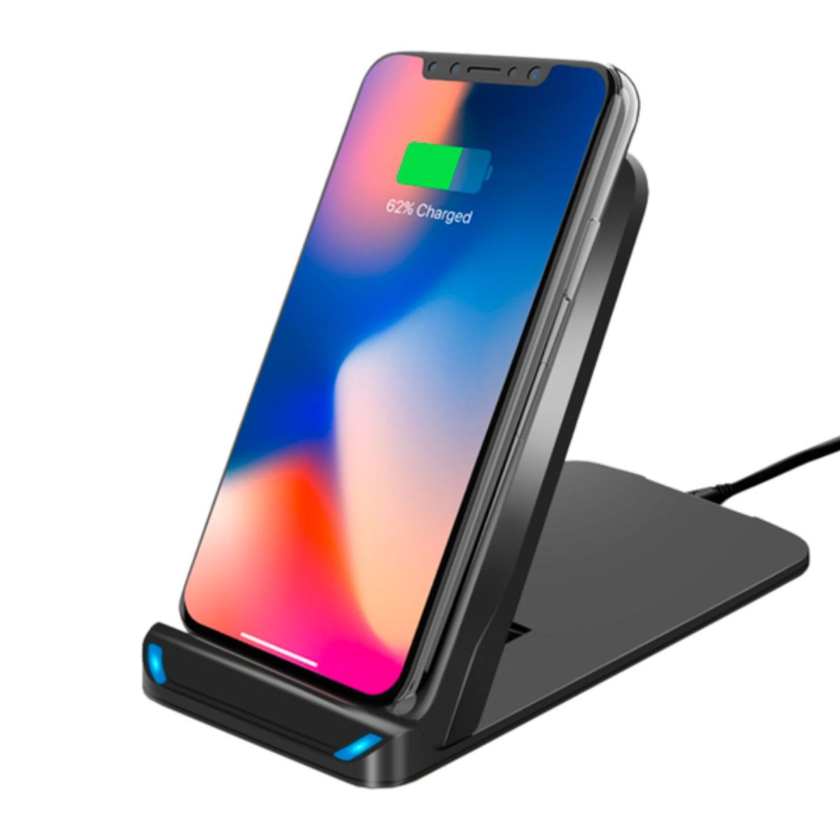 DUSTED - Cargador Inalambrico Plegable 10w Negro Dusted