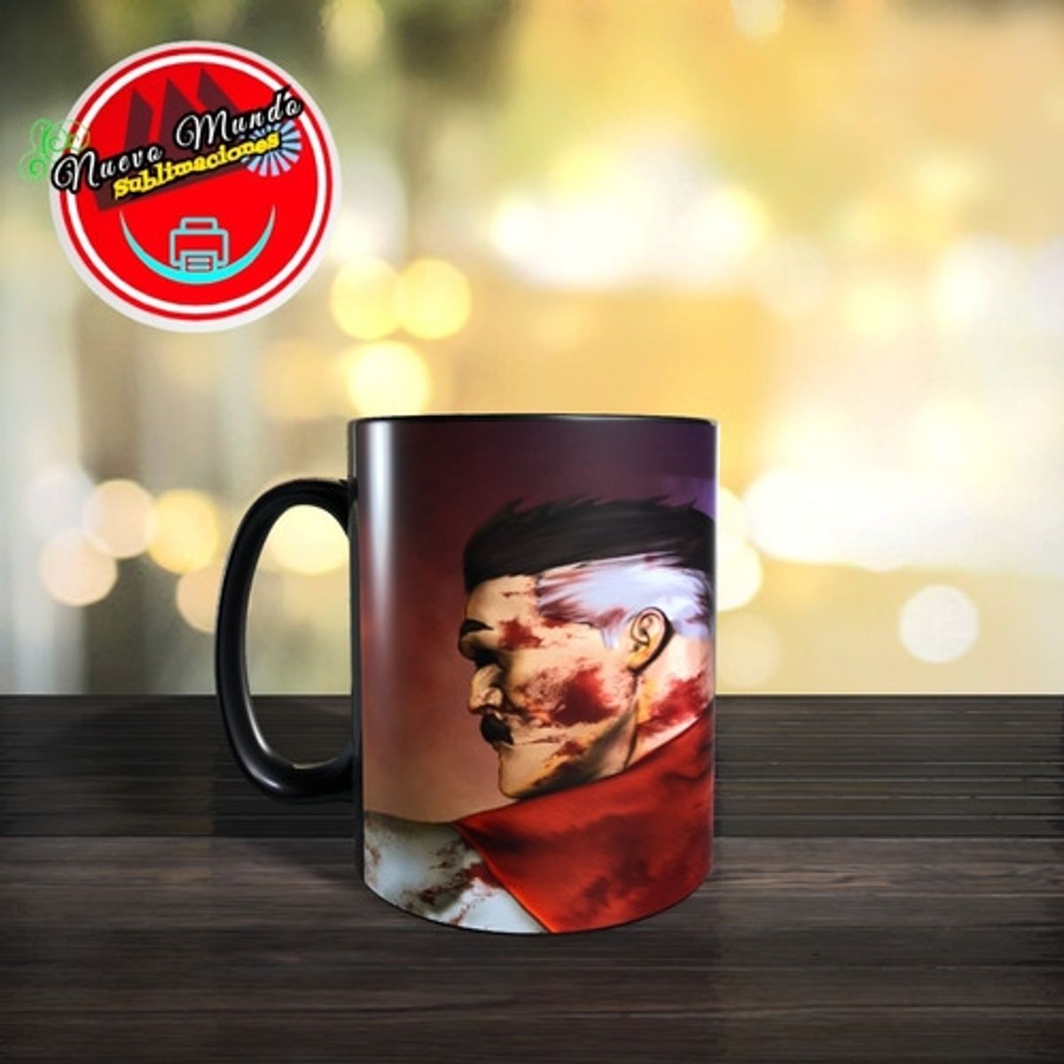 GENERICO - Taza Mágica De Invencible - Nolan Y Mark