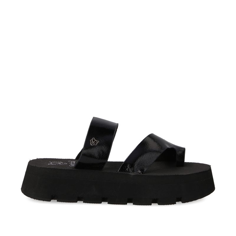 GOTTA - Sandalia Mujer Plataforma Negra 35200