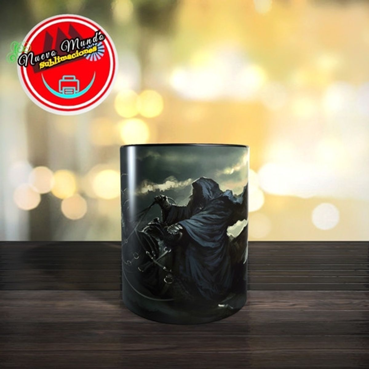 GENERICO - Taza Mágica De The Lord Of The Rings - Señor De Los Nazgûl