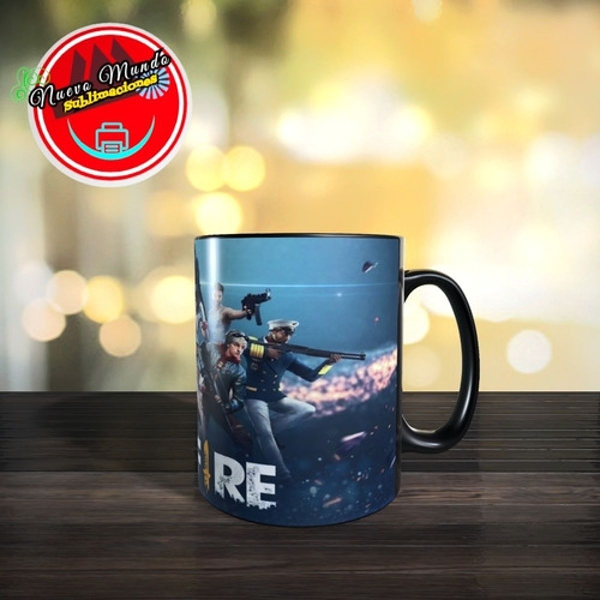 GENERICO - Taza Mágica De Free Fire