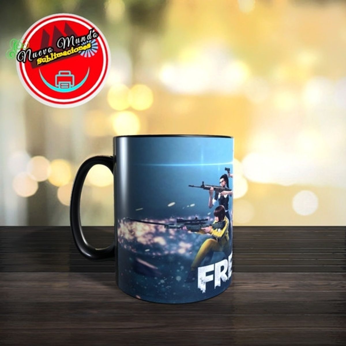 GENERICO - Taza Mágica De Free Fire
