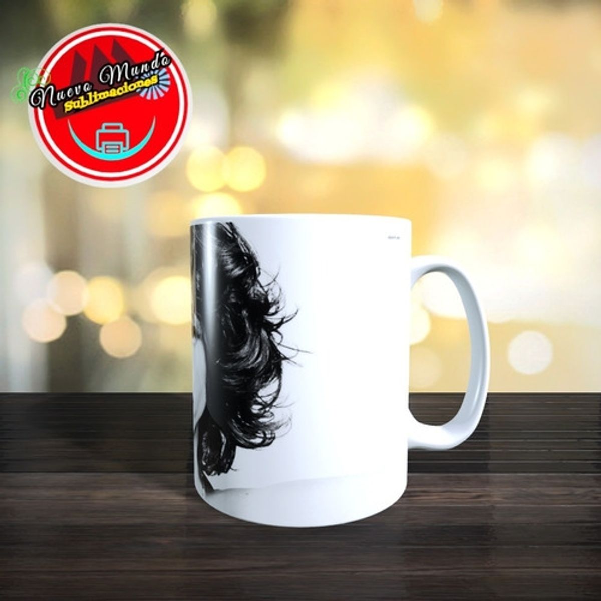 GENERICO - Taza Blanca De Jim Morrison - The Doors