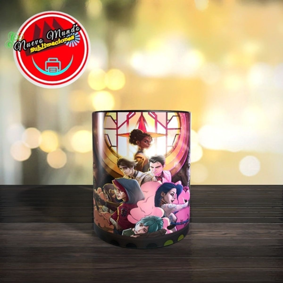 GENERICO - Taza Mágica De Arcane - Personajes