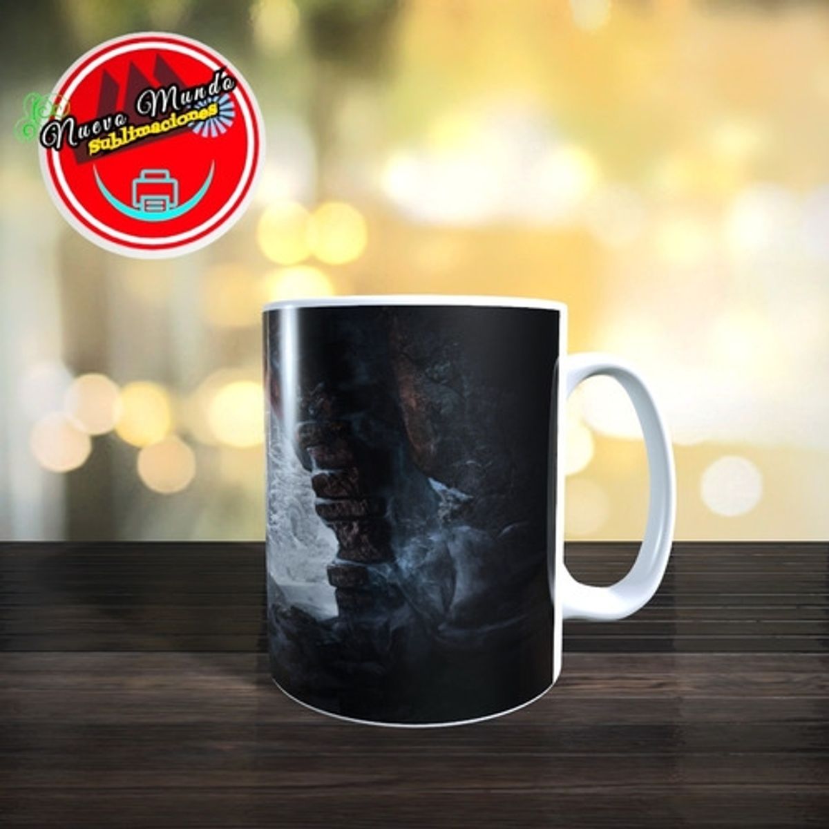 GENERICO - Taza Blanca De Tomb Raider