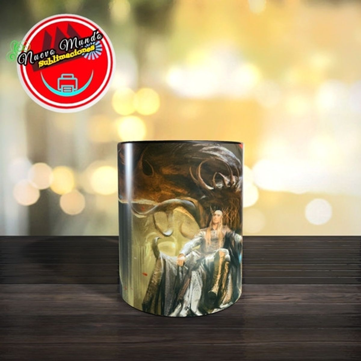 GENERICO - Taza Mágica De The Lord Of The Rings - Elfos Silvanos