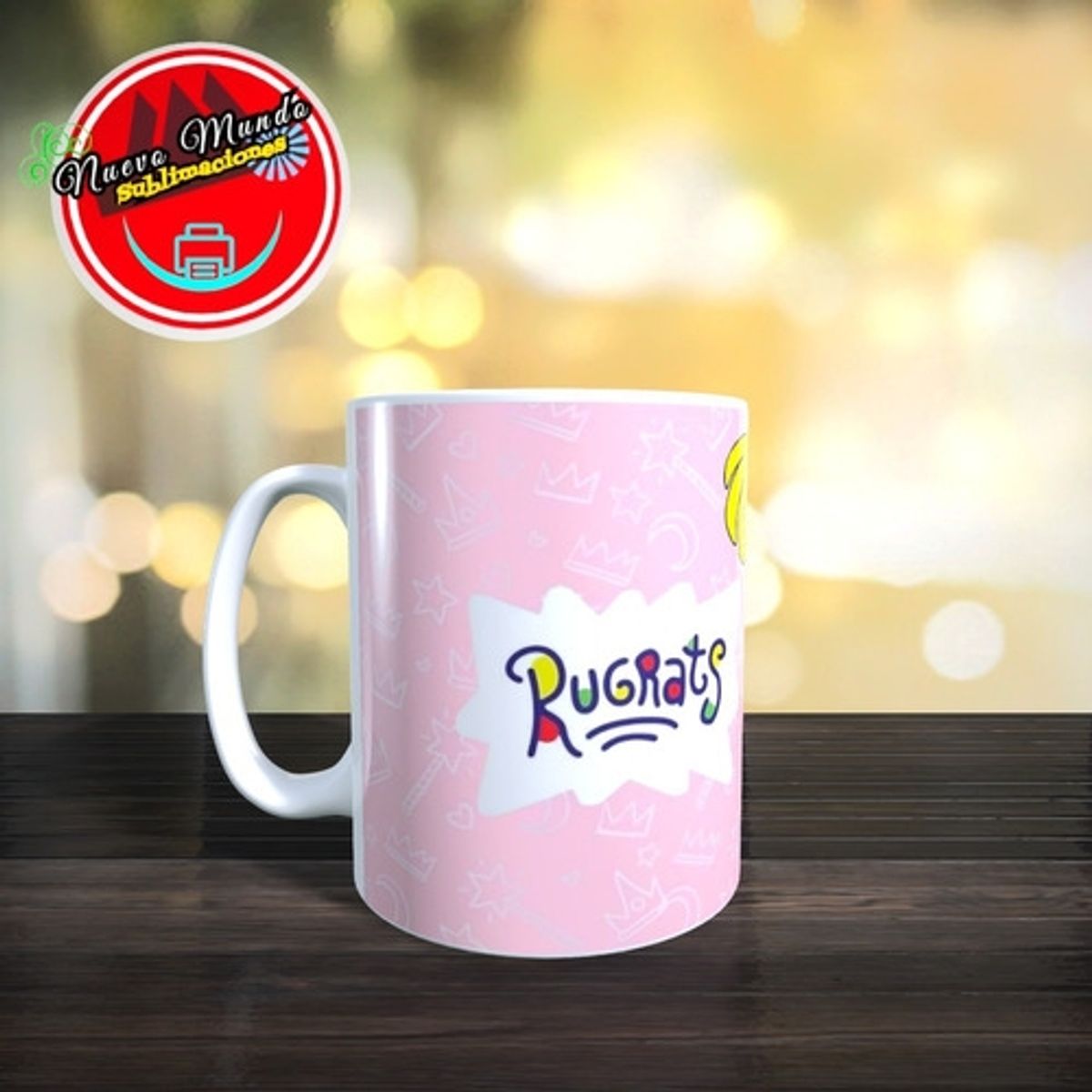 GENERICO - Taza Blanca De Angelica Pickles
