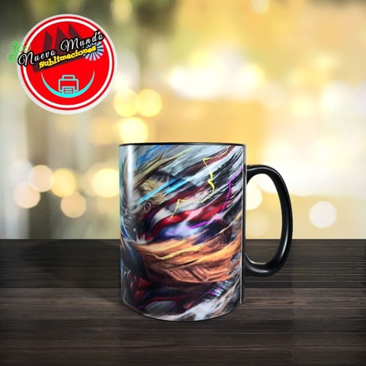GENERICO - Taza Mágica De Toshinori Yagi All Might - Hero Academia