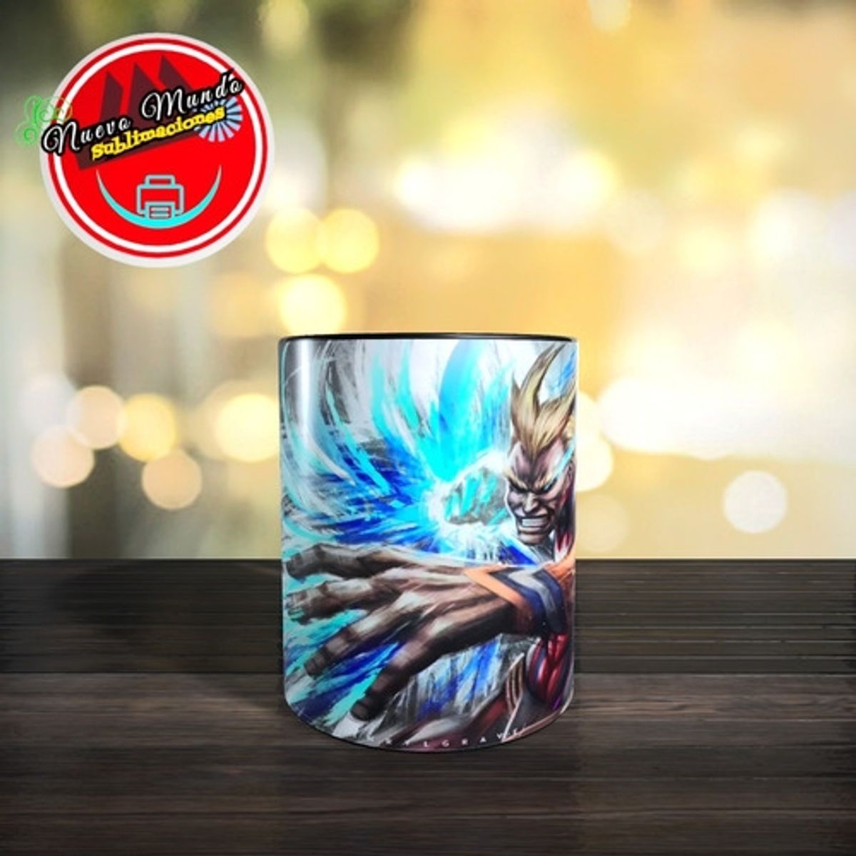 GENERICO - Taza Mágica De Toshinori Yagi All Might - Hero Academia