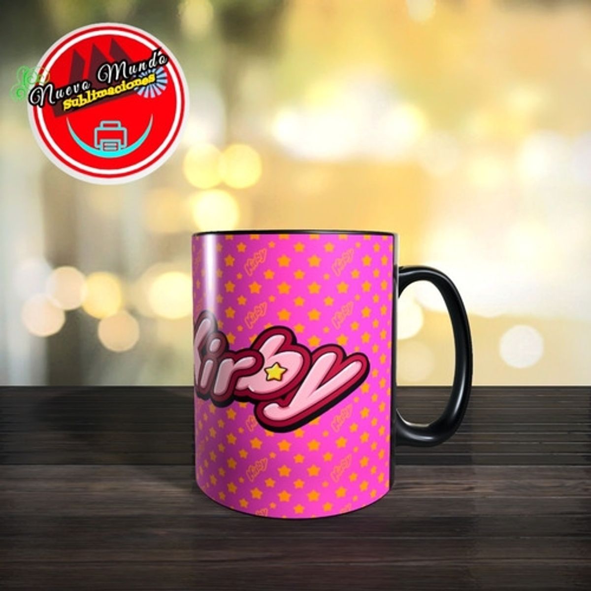 GENERICO - Taza Mágica De Kirby Diseño Rosado