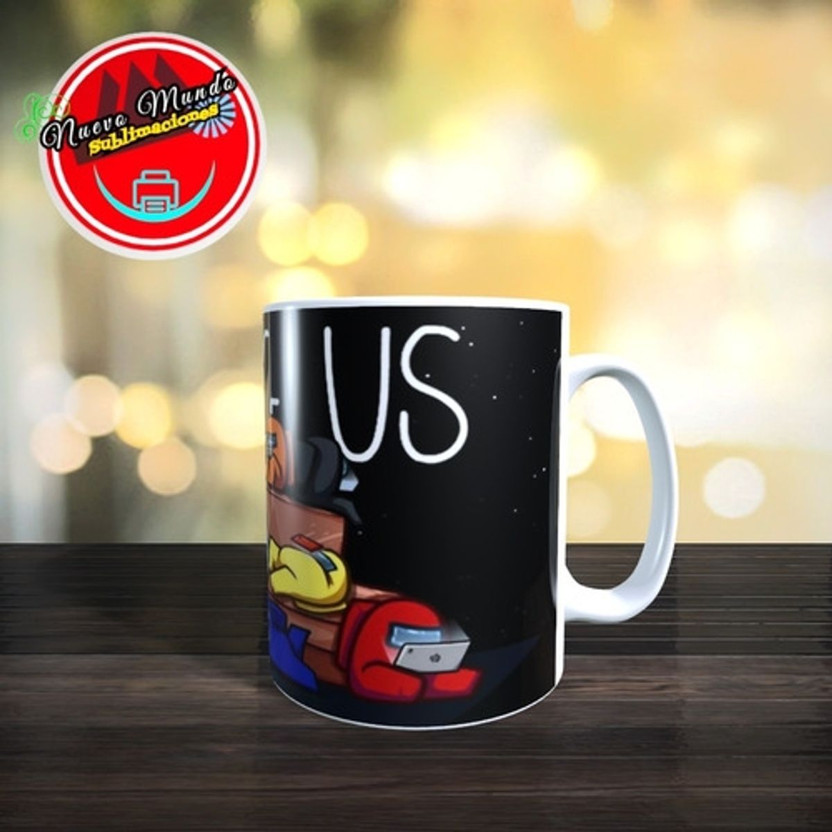 GENERICO - Taza Blanca De Among Us