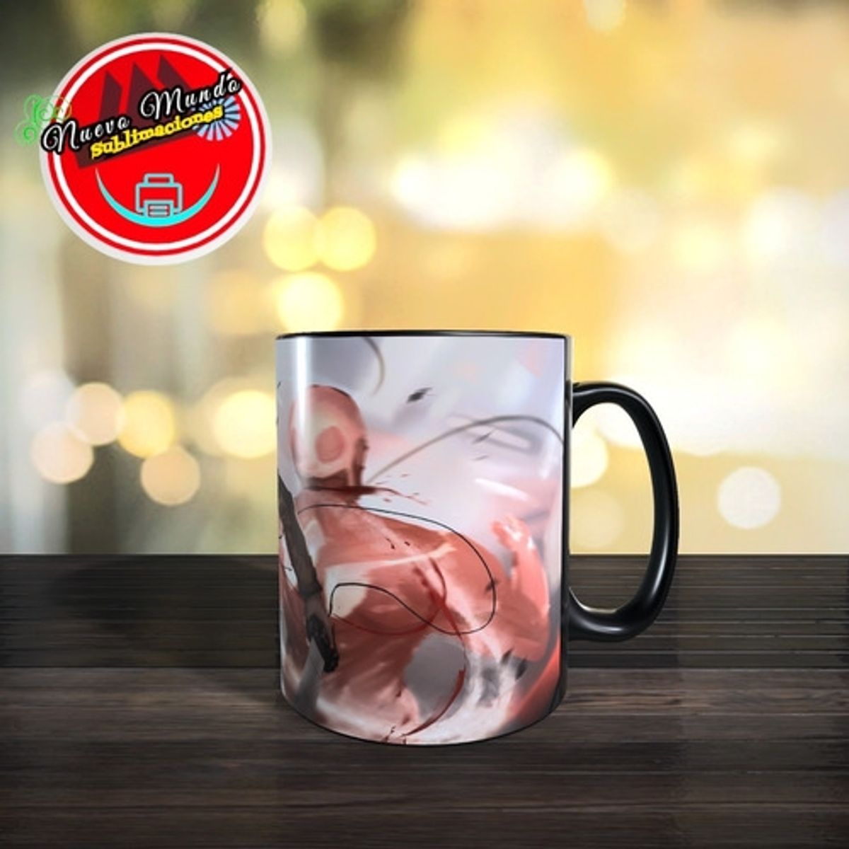 GENERICO - Taza Mágica De Mikasa - Shingeki No Kyojin