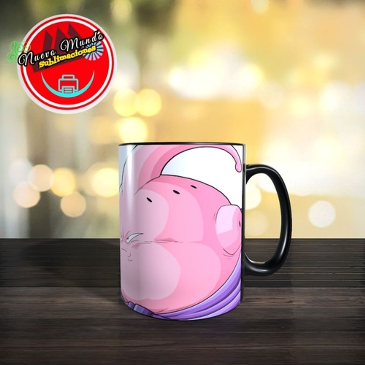 GENERICO - Taza Mágica De Majin Buu Gordo