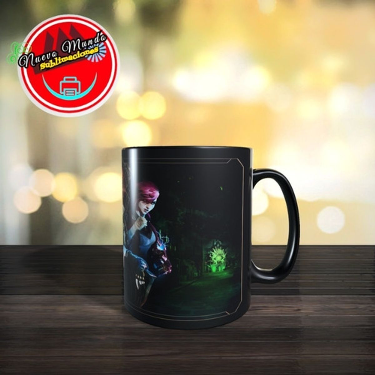 GENERICO - Taza Mágica De Arcane Lol