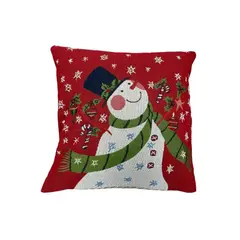 GENERICO - Funda Cojin Navidad Funda De Cojin Nieve