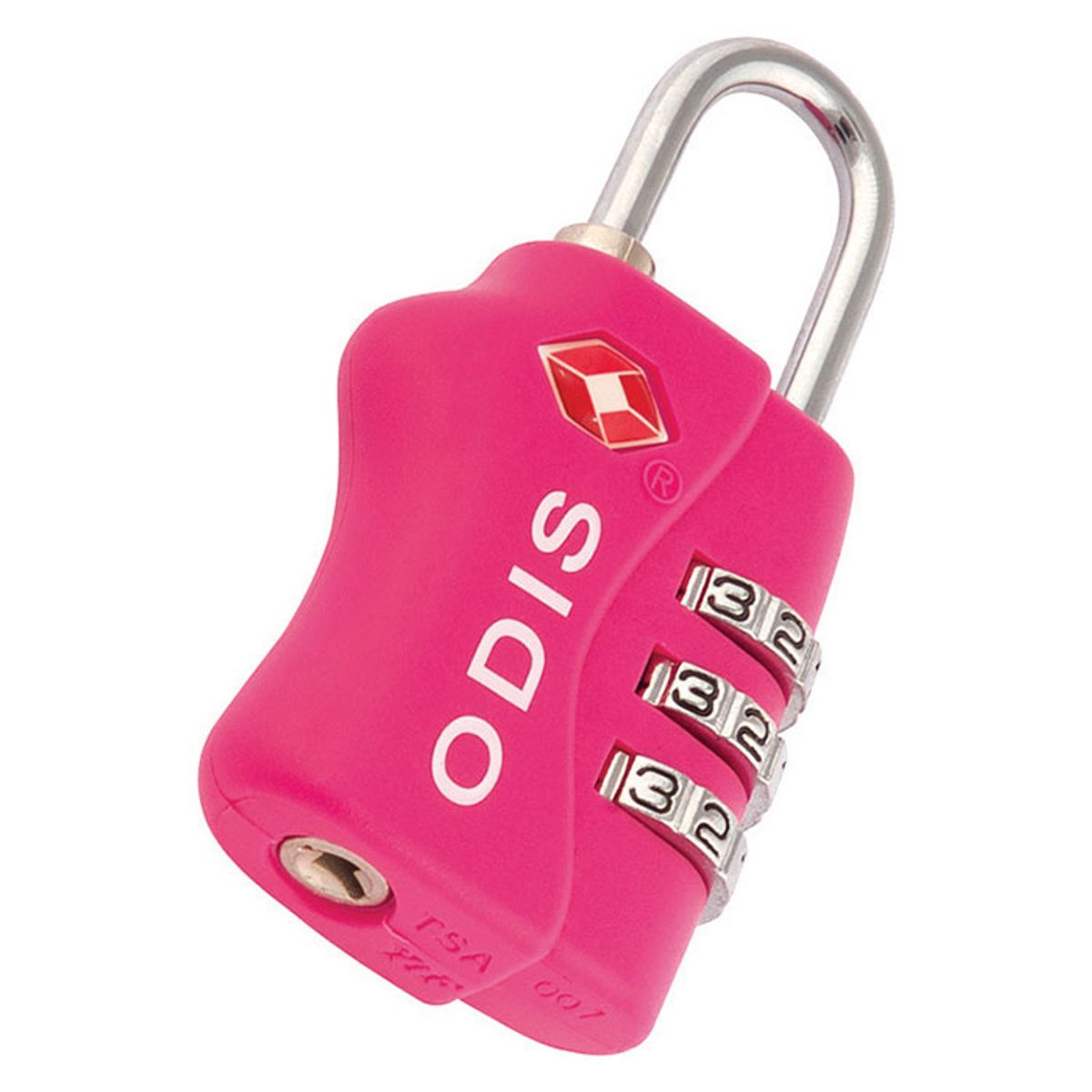 ODIS - Candado Odis TSA Maleta Viaje 33mm Combinación - Rosado