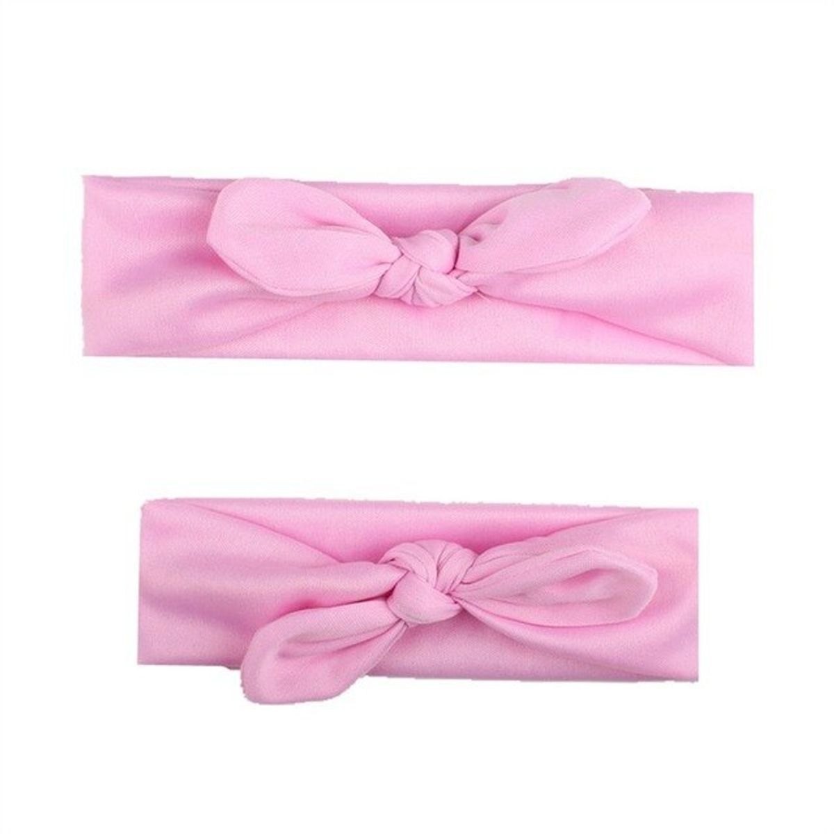 MY MOMI - Set 2 Cintillos Diadema Mamá e Hija Bebé Rosado - Accesorio para Cabello